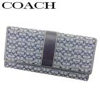 コーチ COACH 長財布 ファスナー付き 長財布 レディース シグネチャー 中古 人気 セール L2448