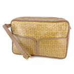 フェンディ FENDI ショルダーバッグ 斜めがけショルダー レディース メンズ ズッキーノ 中古