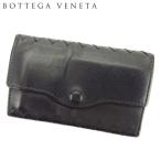 ラスト1点 ボッテガ ヴェネタ キーケース 6連キーケース イントレチャート BOTTEGA VENETA 中古