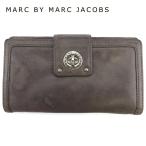 マークバイ マークジェイコブス 長財布 ファスナー付き 財布 レディース メンズ ターンロック MARC BY MARC JACOBS 中古