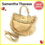 サマンサベガ Samantha Vega 2WAYショルダーバッグ ハンドバッグ レディース フリル 中古 人気 セール P277