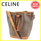 セリーヌ CELINE ショルダーバッグ ワンショルダー メンズ可 マカダム 中古 人気 セール P472