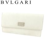 ブルガリ BVLGARI 長財布 ファスナー付き 財布 レディース メンズ 27711 ミレリゲ 中古