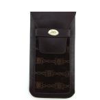 [30%OFF купон ] Celine пенал мульти- кейс женский мужской Macadam Brown бежевый б/у 