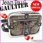 ゴルチェ Jean Paul Gaultier バッグ ショルダーバッグ アニマル ブラック グレイ レディース 中古 Bag