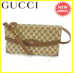 グッチ GUCCI ショルダーバッグ 斜めがけショルダー オールドグッチ GGプラス 中古 人気 セール S394