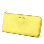 ミュウミュウ MIUMIU 長財布 ロゴ イ�