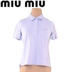 ミュウミュウ miu miu ポロシャツ カットソー レディース ♯XSサイズ 半袖 中古