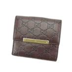 グッチ GUCCI Wホック財布 二つ折り財布 112664 グッチシマ