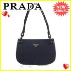 プラダ ＰＲＡＤＡ ショルダーバッグ ワンショルダー バッグ レディース ロゴプレート  中古 人気 セール T1074