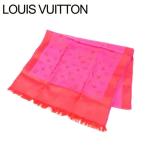 ルイヴィトン ストール ファッションアイテム フリンジ付き モノグラム Louis Vuitton 中古