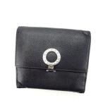 ラスト1点 ブルガリ Wホック財布 二つ折り財布 ブルガリブルガリ BVLGARI 中古