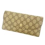 グッチ 長財布 三つ折り財布 コンチネンタルウォレット 25692 ＧＧプラス GUCCI 中古