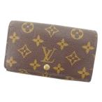 ラスト1点 ルイヴィトン L字ファスナー財布 二つ折り ポルトモネビエトレゾール M61730 モノグラム Louis Vuitton 中古 T11170