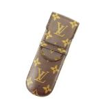  Louis Vuitton пенал бардачок женский ete.i стойка ro монограмма Brown б/у 
