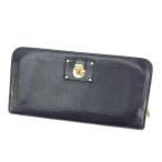 マークジェイコブス 長財布 ラウンドファスナー ロゴ MARC JACOBS 中古