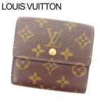 ルイヴィトン Louis Vuitton Wホック財布 三つ折り レディース ポルトフォイユエリーズ M61652 モノグラム