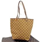 グッチ GUCCI トートバッグ ショルダーバッグ メンズ可 ＧＧキャンバス