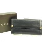 ラスト1点 グッチ 長財布 Wホック Ｇｕｃｃｉ 中古