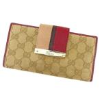 グッチ GUCCI 長財布 レディース ウェビングライン 181668 GGキャンバス