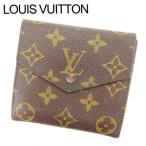 ルイヴィトン Louis Vuitton Wホック財布 二つ折り廃盤レア レディース ボルトモネビエ（旧タイプ） M61660 モノグラム