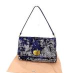 ラスト1点 ミュウミュウ 2WAYショルダーバッグ クラッチバッグ RP0169 スパンコール miumiu 中古