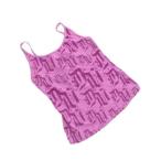 ヴェルサーチ・ジーンズ・クチュール キャミソール レディース インナー プリント Versace Jeans Couture 中古