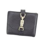 ラスト1点 グッチ Wホック財布 二つ折り財布 141439 ニュージャッキー金具 GUCCI 中古