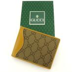 グッチ GUCCI 二つ折り財布  ＧＧキャンバス