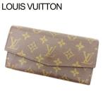 ラスト1点 ルイヴィトン 長財布 ファスナー 二つ折り 旧ポシェットポルトモネクレディ M61725 モノグラム Louis Vuitton 中古
