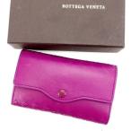 ラスト1点 ボッテガ ヴェネタ キーケース イントレチャート BOTTEGA VENETA 中古