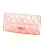 サマンサタバサ Samantha Thavasa 長財布 L字ファスナー レディース ハートキルティング