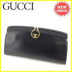 グッチ GUCCI クラッチバッグ パーティーバッグ レディース Gマーク  中古 ヴィンテージ 美品 T1417