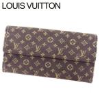 ルイヴィトン Louis Vuitton 長財布 ファスナー 二つ折り レディース ポルトフォイユサラ M95234 モノグラム・イディール