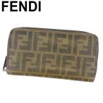 ラスト1点 フェンディ 長財布 ラウンドファスナー 財布 8M0024 ズッカ FENDI 中古