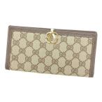 グッチ GUCCI 長財布 二つ折り財布 レディース GGプラス