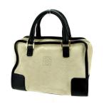 ラスト1点 ロエベ ハンドバッグ ミニボストンバッグ アマソナ LOEWE 中古