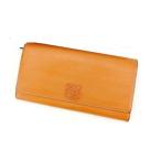 ラスト1点 ロエベ 長財布 ファスナー付き長財布 アナグラム LOEWE 中古
