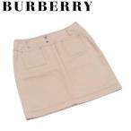 バーバリー BURBERRY スカート ミニ レディース ♯160Aサイズ キッズ カラーデニム