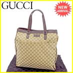 グッチ GUCCI トートバッグ ショルダーバッグ メンズ可 GG柄  中古 人気 セール T1486