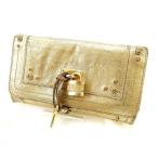 ラスト1点 クロエ 二つ折り財布 バティントン Chloe 中古