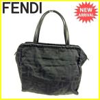 フェンディ ハンドバッグ ポーチ ズッカ ＦＥＮＤＩ 中古