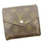 ルイ ヴィトン Wホック財布 廃盤レア ボルトモネビエ（旧タイプ） M61660 モノグラム Louis Vuitton 中古