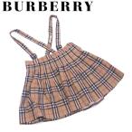 バーバリー BURBERRY スカート サロペット ガールス レディース ♯13サイズ キッズ ノバチェック