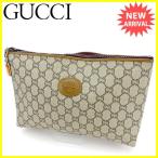 グッチ GUCCI クラッチバッグ セカンドバッグ ポーチ レディース メンズ 可 ヴィンテージ GGプラス  中古 人気 セール T1568