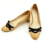 プラダ ＰＲＡＤＡ パンプス ＃36　12 レディース リボンモチーフ