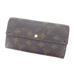 ルイヴィトン Louis Vuitton 長財布 ファスナー付き長財布 レディース ポシェットポルトモネクレディ M61726 モノグラム