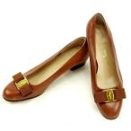 サルヴァトーレフェラガモ Ｆｅｒｒａｇａｍｏ パンプス ＃6Ｃ レディース ヴァラリボン