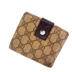 グッチ GUCCI Wホック財布 レディース GG柄