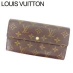 ルイヴィトン Louis Vuitton 長財布 ファスナー二つ折り レディース ポシェットポルトモネクレディ N61725 モノグラム